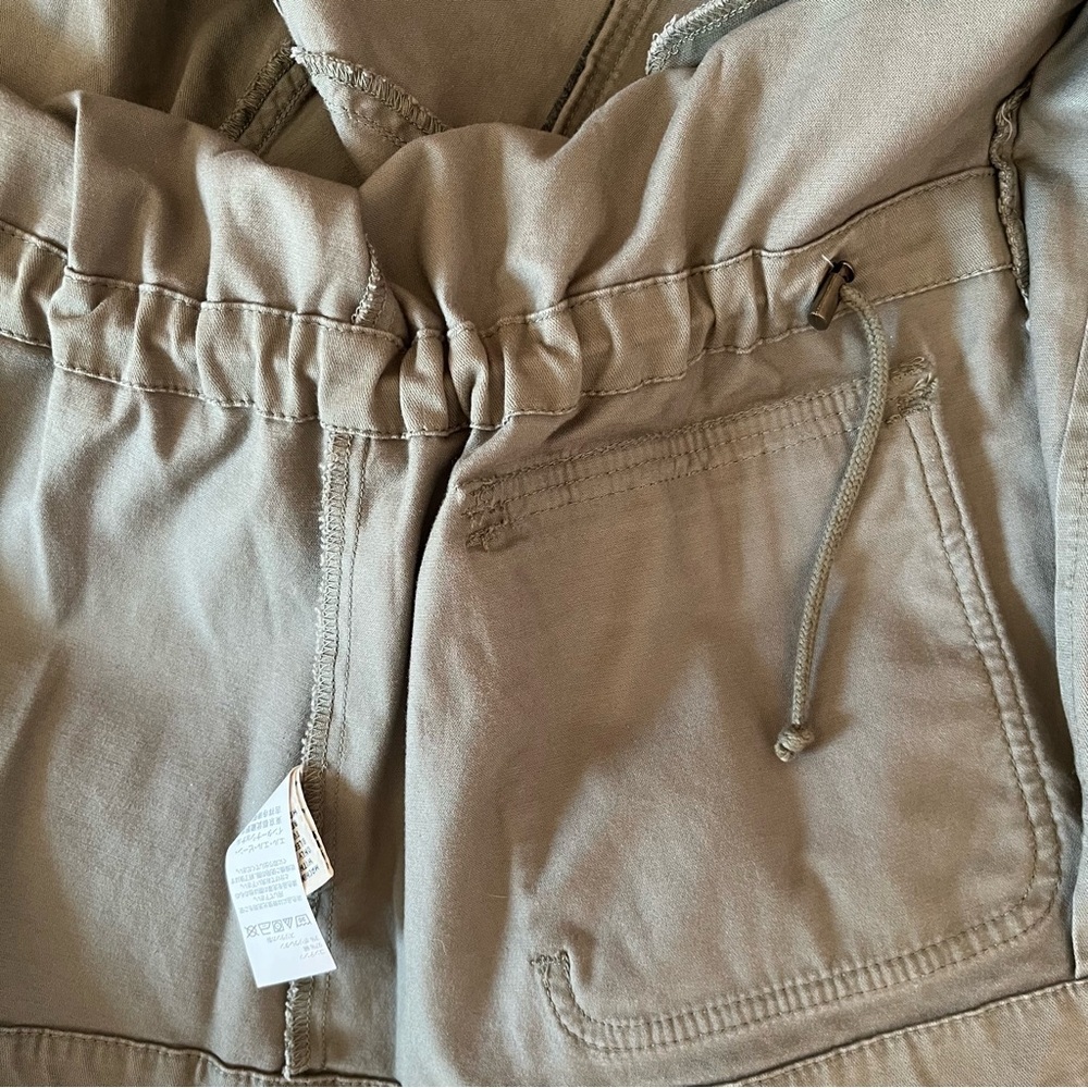 L.L. Bean Classic Utility Jacket Coat Olive Army Green Women's Small Petite - Picture 13 of 13
